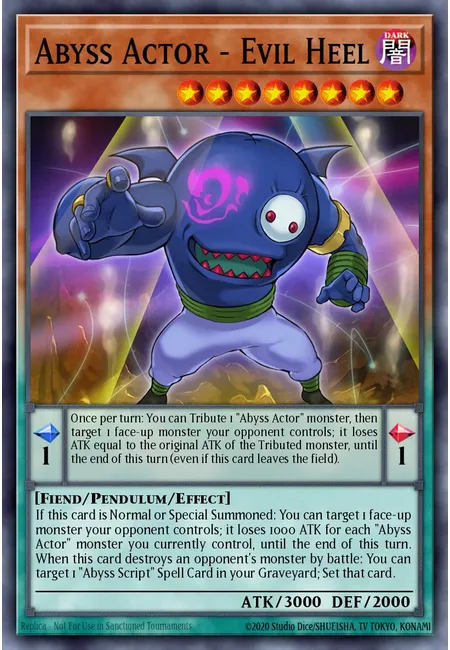 Abyss Actor - Evil Heel · Destiny Soldiers