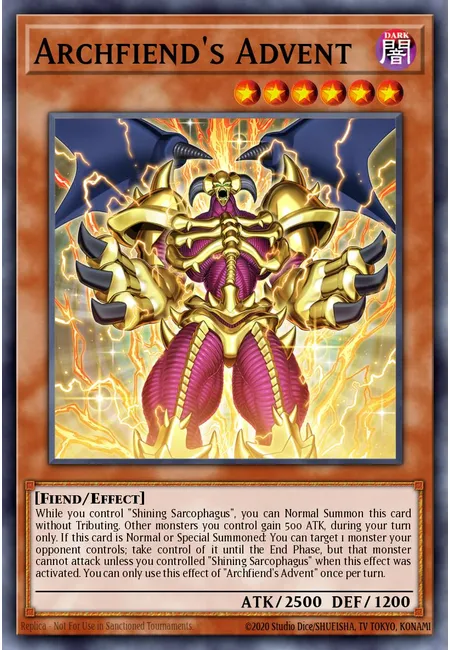 Archfiend's Advent · Battles of Legend: Terminal Revenge