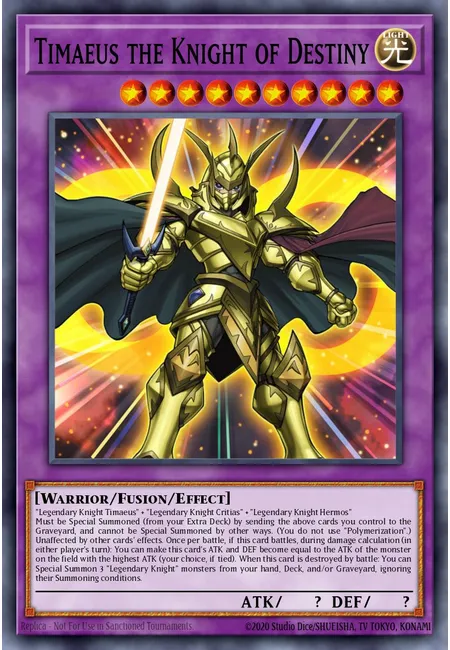 Timaeus the Knight of Destiny