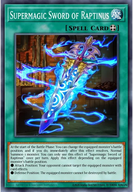 Supermagic Sword of Raptinus