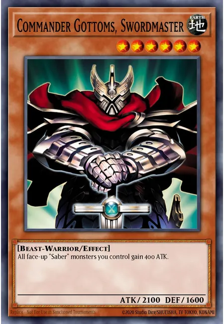 Commander Gottoms, Swordmaster