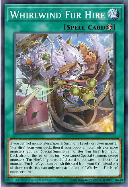 Whirlwind Fur Hire