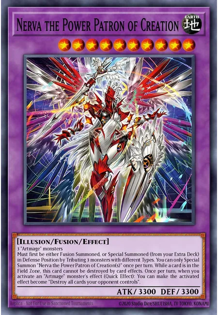 Nerva the Power Patron of Creation