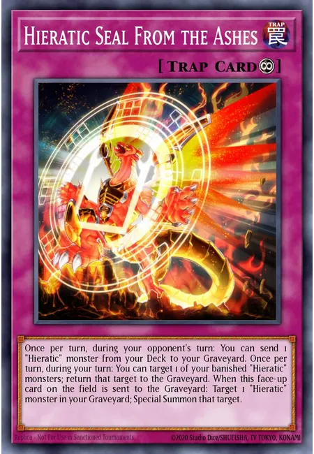 Hieratic Seal From the Ashes