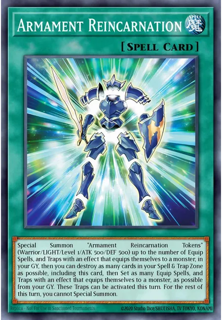 Armament Reincarnation · Battles of Legend: Glorious Gallery