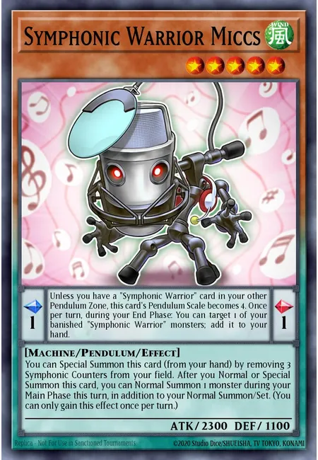Symphonic Warrior Miccs