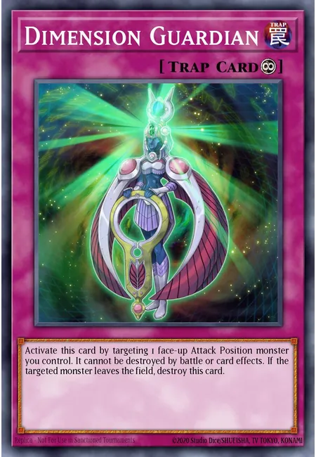 Guardião Dimensional · Yu-Gi-Oh! The Dark Side of Dimensions Movie Pack: Gold Edition