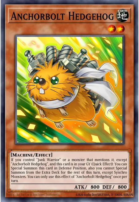 Anchorbolt Hedgehog