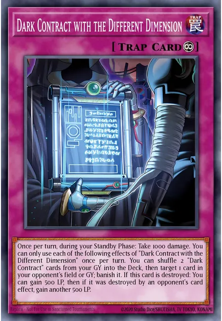 Dark Contract with the Different Dimension · Doom of Dimensions