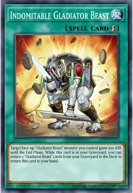 Indomitable Gladiator Beast · Crimson Crisis