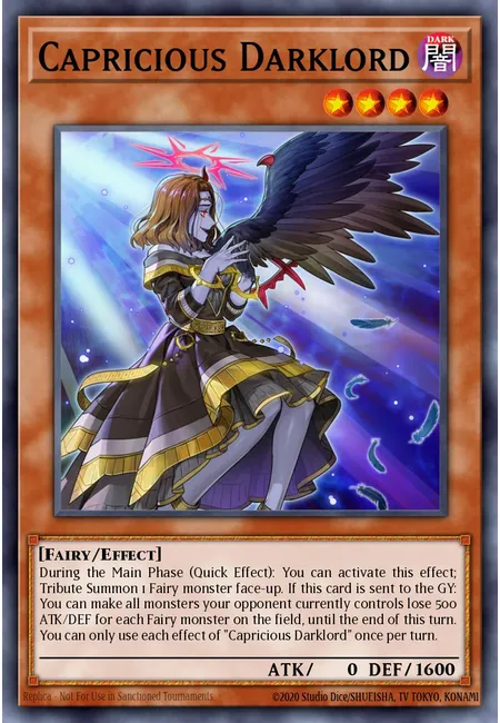 Capricious Darklord · Rise of the Duelist