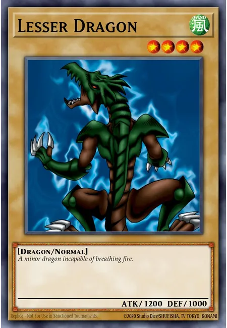 Lesser Dragon · Legend of Blue Eyes White Dragon