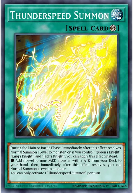 Thunderspeed Summon · King's Court