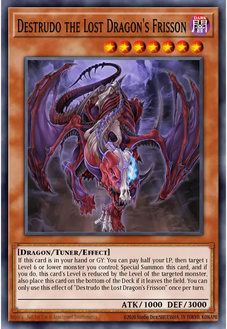Destrudo the Lost Dragon's Frisson