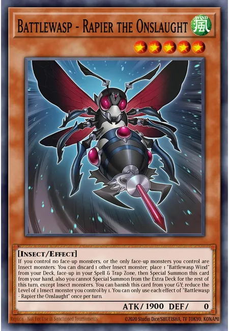 Battlewasp - Rapier the Onslaught