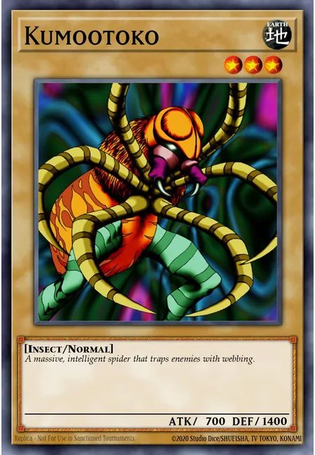 Kumootoko · Legend of Blue Eyes White Dragon