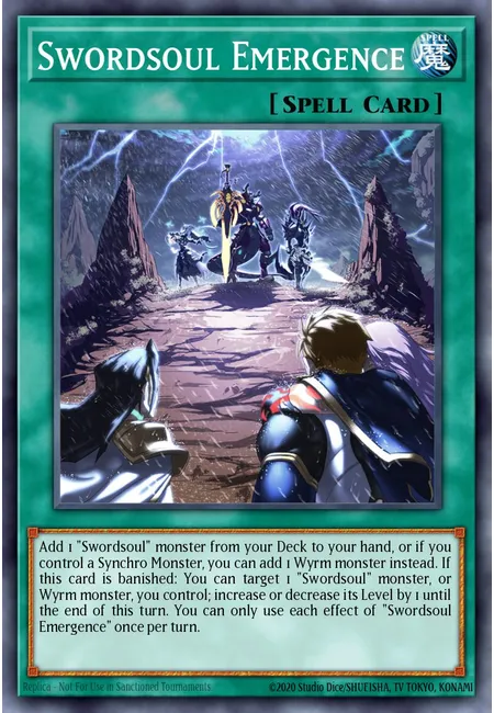 Swordsoul Emergence · Burst of Destiny