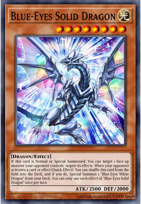 Blue-Eyes Solid Dragon · Legendary Duelists: White Dragon Abyss
