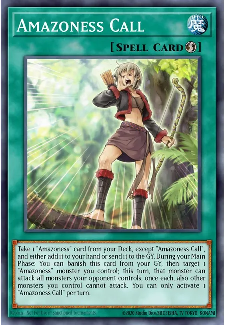 Chamado Amazoness · Legendary Duelists: Season 1