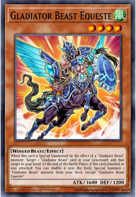 Gladiator Beast Equeste · OTS Tournament Pack 12 (POR)