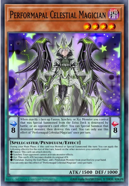 Performapal Celestial Magician · Legendary Duelists: Magical Hero