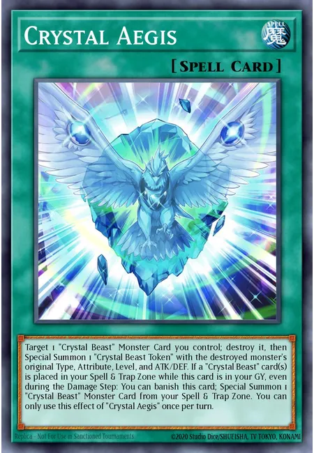 Crystal Aegis · Structure Deck: Legend of the Crystal Beasts