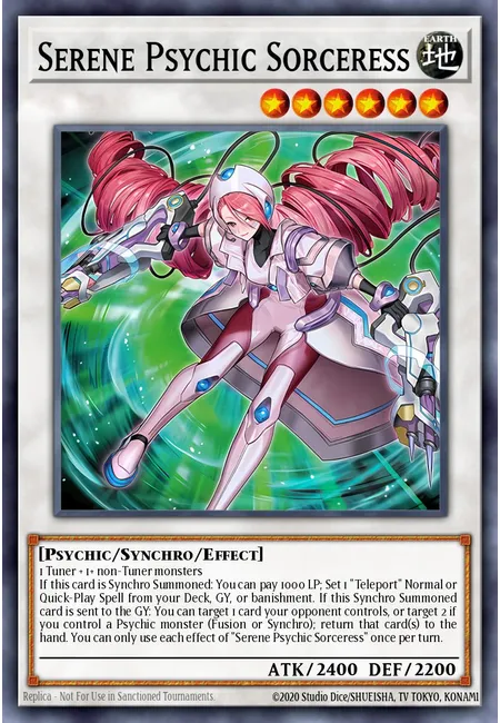 Serene Psychic Sorceress