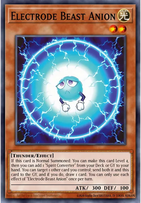 Electrode Beast Anion · Battles of Legend: Terminal Revenge