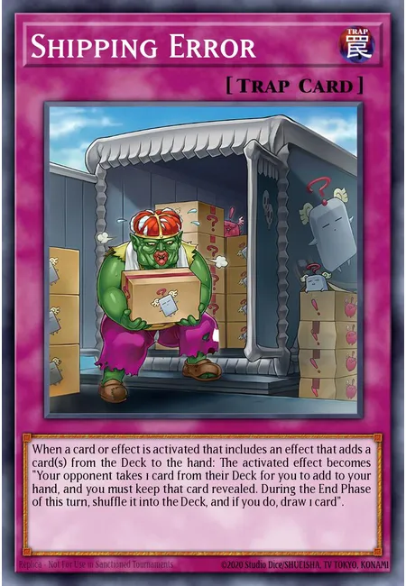 Shipping Error