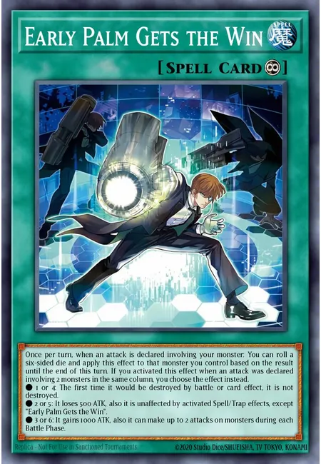 Early Palm Gets the Win · Battles of Legend: Glorious Gallery