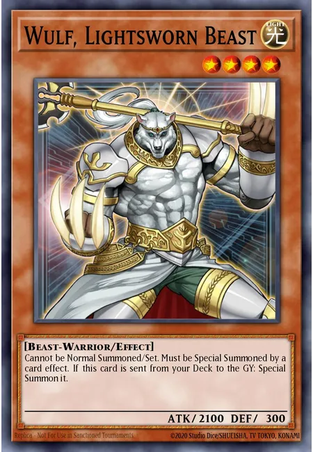 Wulf, Lightsworn Beast
