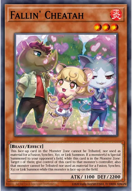 Fallin' Cheatah · Battles of Legend: Glorious Gallery