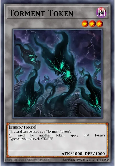 Torment Token · Structure Deck: Lair of Darkness