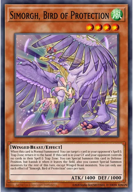 Simorgh, Pássaro da Proteção