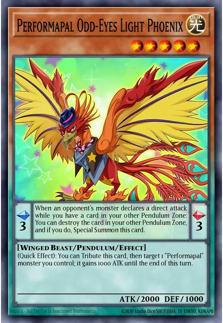 Performapal Odd-Eyes Light Phoenix