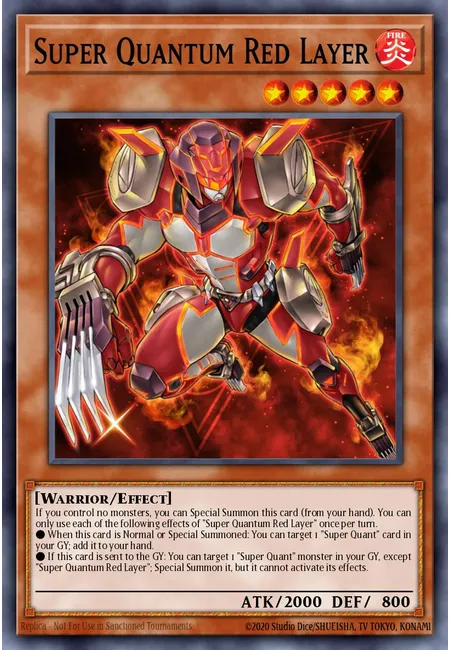 Super Quantum Red Layer · OTS Tournament Pack 10 (POR)