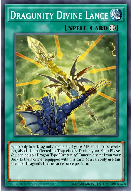 Dragunity Divine Lance · Secrets of Eternity