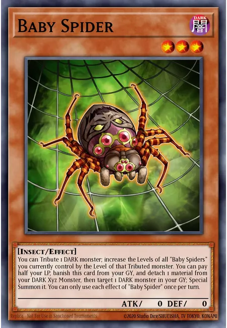 Baby Spider · Battles of Legend: Monstrous Revenge