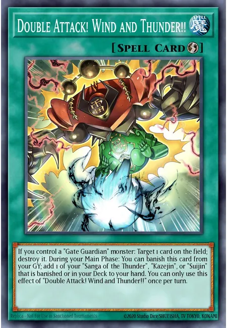 Double Attack! Wind and Thunder!! · Maze of Memories