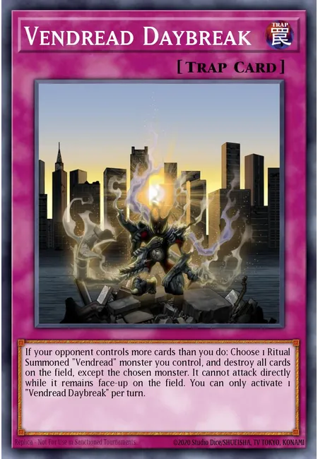 Vendread Daybreak · Flames of Destruction