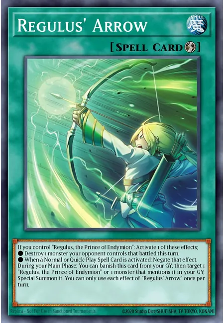 Regulus' Arrow · Battles of Legend: Glorious Gallery