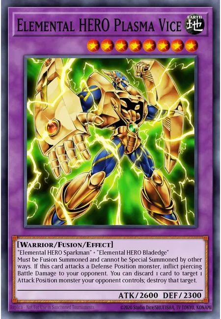 Plasma Vice, o HERÓI do Elemento