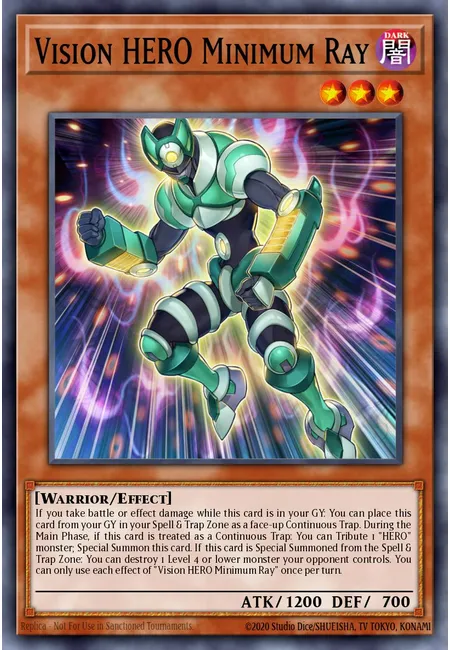Vision HERO Minimum Ray · Battles of Legend: Chapter 1
