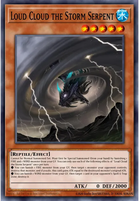 Nuvem Ruidosa, a Serpente da Tempestade