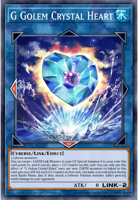 G Golem Crystal Heart · Battles of Legend: Crystal Revenge