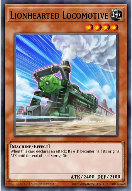 Lionhearted Locomotive