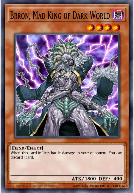 Brron, Mad King of Dark World