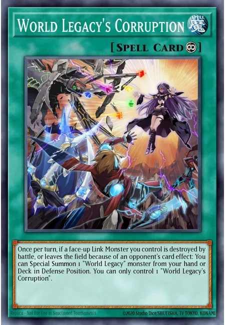 World Legacy's Corruption · Flames of Destruction