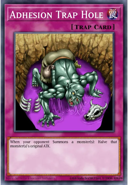 Adhesion Trap Hole · Magician's Force