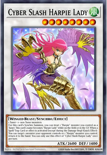 Cyber Lady Harpia Retalhadora